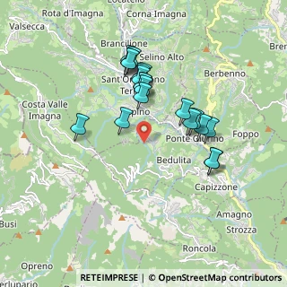 Mappa Via Cà Pietrobelli, 24038 Sant'Omobono Terme BG, Italia (1.6015)