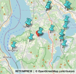 Mappa 21020 Cadrezzate VA, Italia (4.46765)