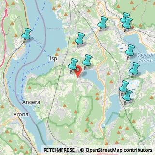 Mappa 21020 Cadrezzate VA, Italia (5.02636)