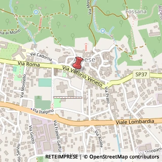 Mappa Via Vittorio Veneto, 8, 22032 Albese con Cassano, Como (Lombardia)