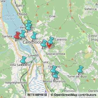 Mappa Via Sopracornola Vecchia, 23801 Calolziocorte LC, Italia (2.20091)