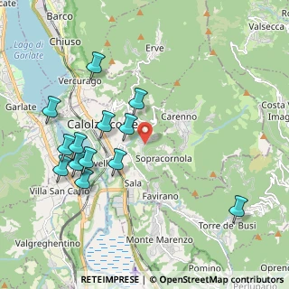 Mappa Via Sopracornola Vecchia, 23801 Calolziocorte LC, Italia (2.10923)