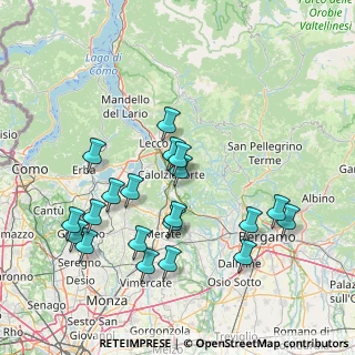 Mappa Via Sopracornola Vecchia, 23801 Calolziocorte LC, Italia (15.9435)