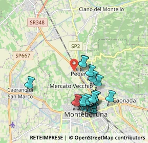 Mappa Via Luigi Daniel, 31044 Montebelluna TV, Italia (1.8985)