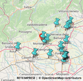 Mappa Via Luigi Daniel, 31044 Montebelluna TV, Italia (16.46)