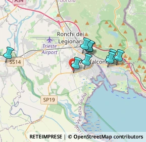 Mappa Via S. Giorgio, 34079 Staranzano GO, Italia (4.10545)