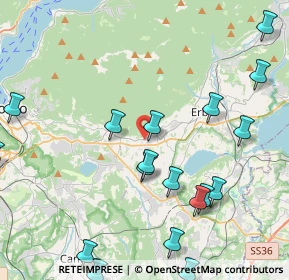 Mappa Via Fontana, 22031 Albavilla CO, Italia (5.6235)