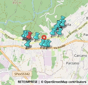 Mappa Via Fontana, 22031 Albavilla CO, Italia (0.696)