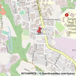 Mappa Via Santa Maria Maddalena, 8, 21100 Varese, Varese (Lombardia)