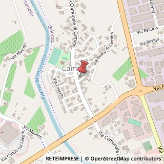 Mappa Via Comunale di Camino, 46, 31046 Oderzo, Treviso (Veneto)