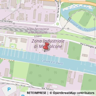 Mappa Via Consiglio D'europa, 42, 34074 Monfalcone, Gorizia (Friuli-Venezia Giulia)