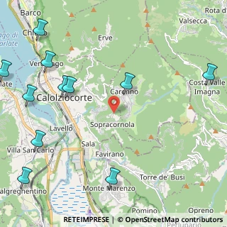 Mappa Via Nuova Per Sopracornola, 23801 Calolziocorte LC, Italia (3.06182)
