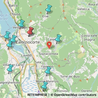 Mappa Via Nuova Per Sopracornola, 23801 Calolziocorte LC, Italia (2.89727)