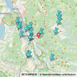 Mappa Via Nuova Per Sopracornola, 23801 Calolziocorte LC, Italia (4.05588)