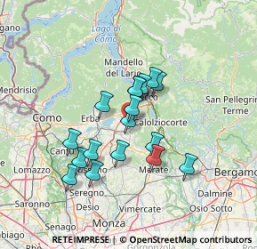 Mappa Via Repubblica, 23841 Annone di Brianza LC, Italia (10.79588)