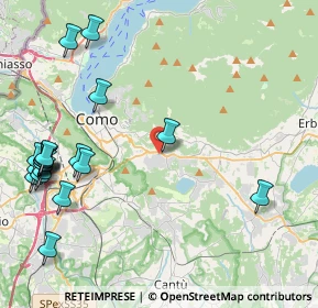 Mappa Via Provinciale, 22030 Lipomo CO, Italia (5.5415)