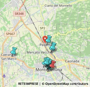 Mappa Via Monte Cauriol, 31044 Montebelluna TV, Italia (1.92846)