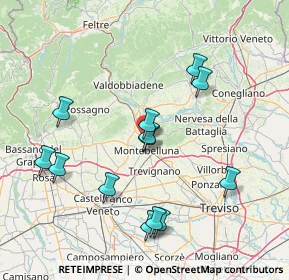 Mappa Via Monte Cauriol, 31044 Montebelluna TV, Italia (15.46231)