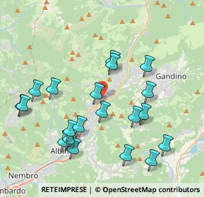 Mappa Via Giuseppe Mazzini, 24025 Gazzaniga BG, Italia (4.176)