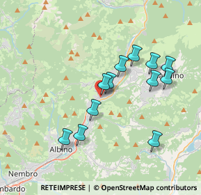 Mappa Via Giuseppe Mazzini, 24025 Gazzaniga BG, Italia (3.39833)