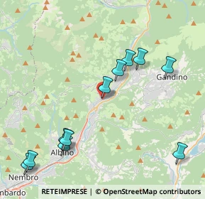 Mappa Via Giuseppe Mazzini, 24025 Gazzaniga BG, Italia (4.65636)