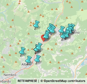 Mappa Via Giuseppe Mazzini, 24025 Gazzaniga BG, Italia (3.1485)