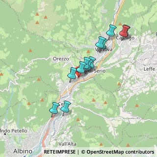 Mappa Via Gelmi, 24025 Gazzaniga BG, Italia (1.60917)