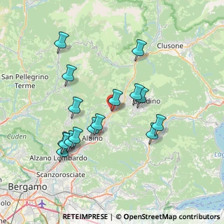 Mappa Via Gelmi, 24025 Gazzaniga BG, Italia (7.23375)