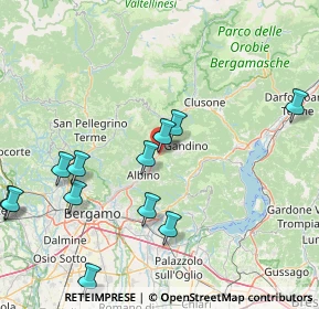 Mappa Via Giuseppe Mazzini, 24025 Gazzaniga BG, Italia (18.5275)