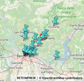 Mappa Via Giuseppe Mazzini, 24025 Gazzaniga BG, Italia (13.1955)