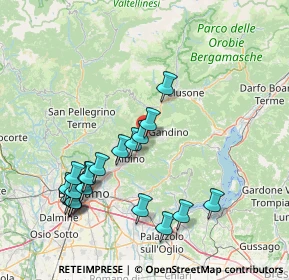 Mappa Via Giuseppe Mazzini, 24025 Gazzaniga BG, Italia (16.603)