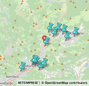 Mappa 24025 Gazzaniga BG, Italia (3.71462)