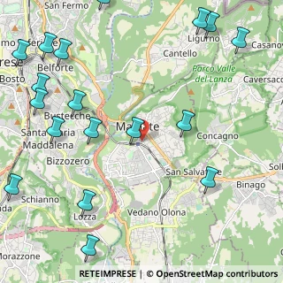 Mappa Viale Trieste, 21046 Malnate VA, Italia (3.222)