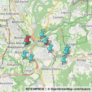 Mappa Viale Trieste, 21046 Malnate VA, Italia (1.68)