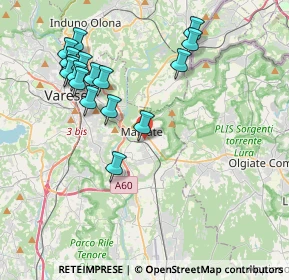 Mappa Viale Trieste, 21046 Malnate VA, Italia (4.16)