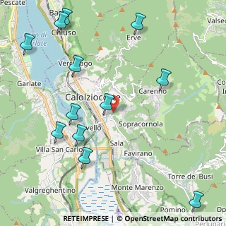Mappa Via Serta, 23801 Calolziocorte LC, Italia (2.67083)