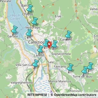 Mappa Via Serta, 23801 Calolziocorte LC, Italia (2.29)