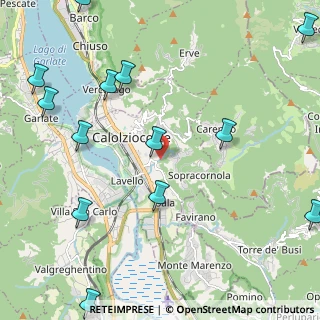 Mappa Via Serta, 23801 Calolziocorte LC, Italia (3.07357)