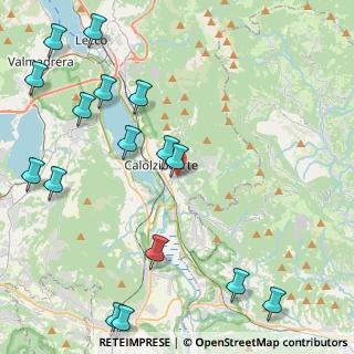 Mappa Via Serta, 23801 Calolziocorte LC, Italia (5.7075)