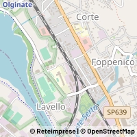 Mapa Calolziocorte