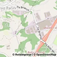 Map Bosisio Parini