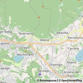 Mappa Albese con Cassano