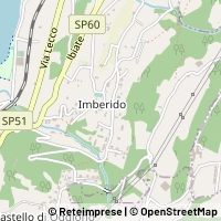 Mapa Oggiono