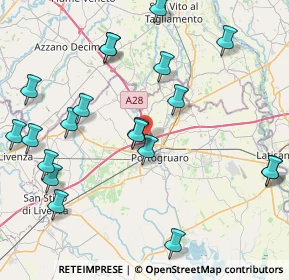 Mappa Centro Commerciale, 30026 Portogruaro VE, Italia (9.6115)