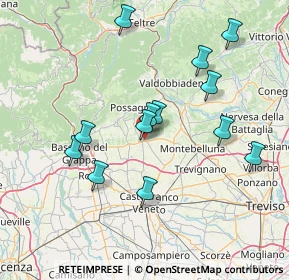 Mappa 31011 Asolo TV, Italia (14.31077)