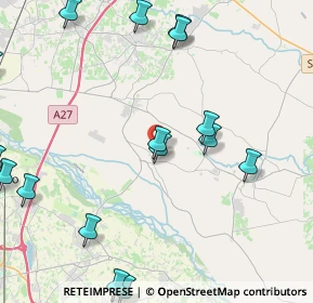 Mappa Via della Carrera, 31010 Cimadolmo TV, Italia (6.1405)