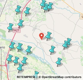 Mappa Via della Carrera, 31010 Cimadolmo TV, Italia (5.457)