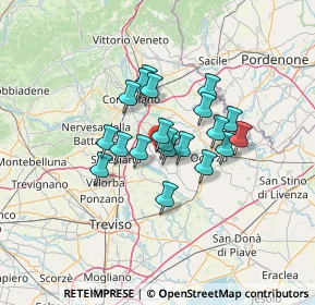 Mappa Via della Carrera, 31010 Cimadolmo TV, Italia (9.274)