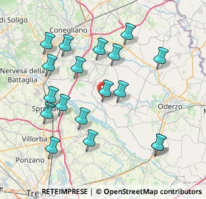 Mappa Via della Carrera, 31010 Cimadolmo TV, Italia (7.79833)