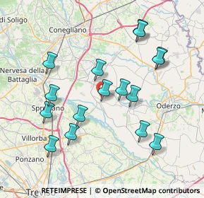 Mappa Via della Carrera, 31010 Cimadolmo TV, Italia (7.65063)